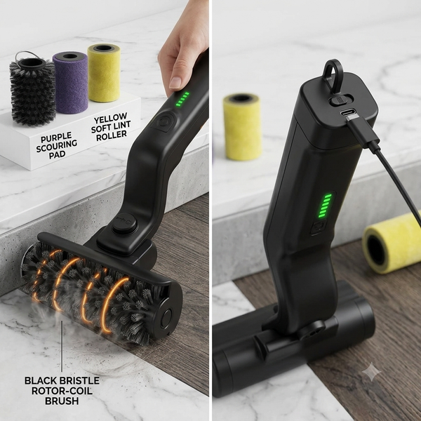 One Brush Zero Scrubbing